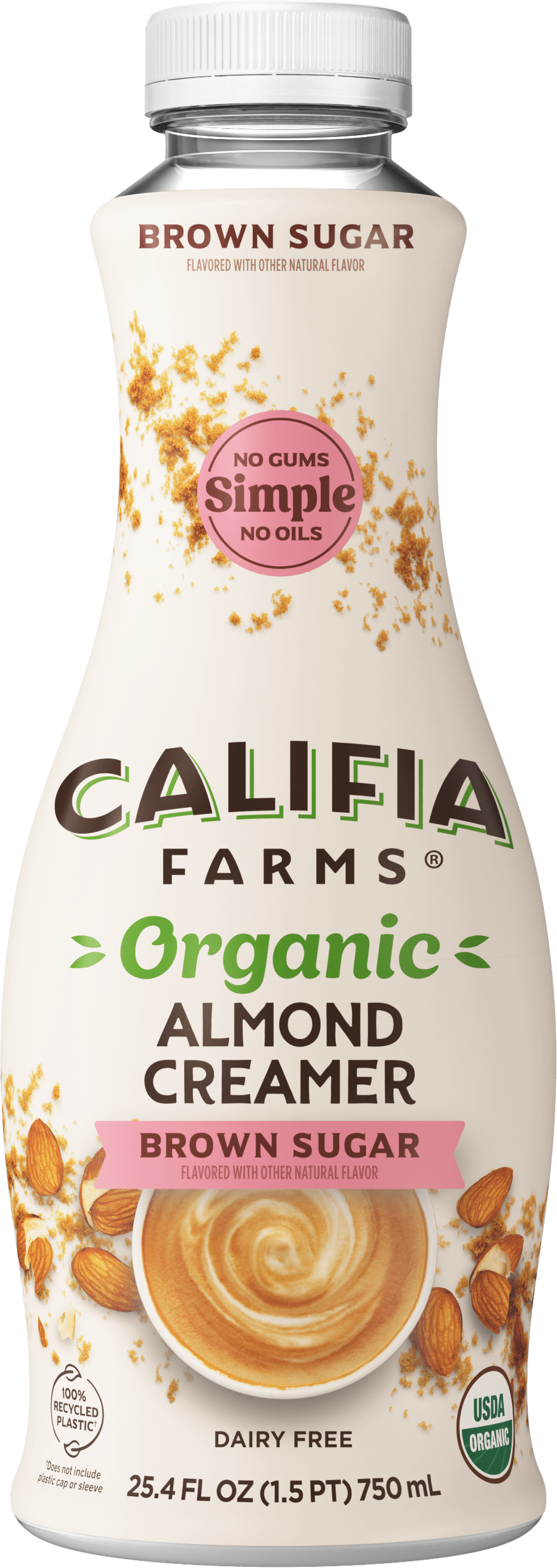 Organic Brown Sugar Almond Milk Coffee Creamer