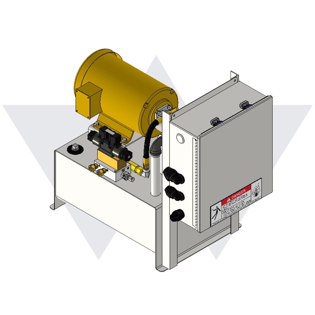 Wastequip® 3HP Single Phase Power Unit