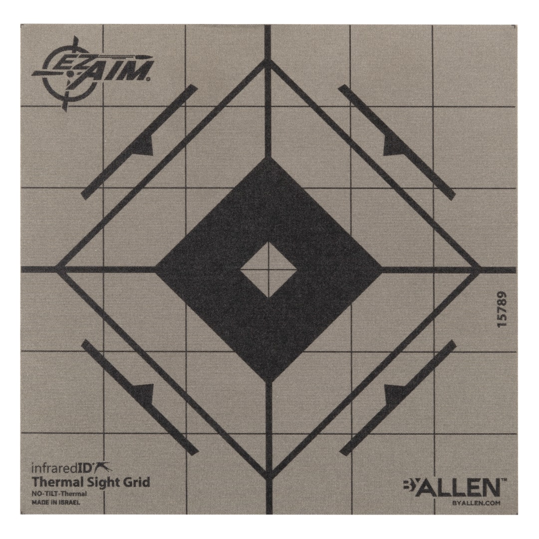 EZ Aim® Adhesive Thermal 6" Sight Grid Target, Multi