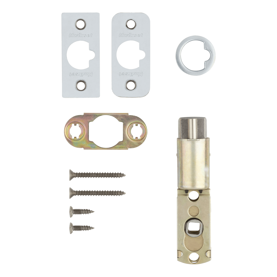 6-Way Adjustable Deadlatch for Satin Nickel Finish
