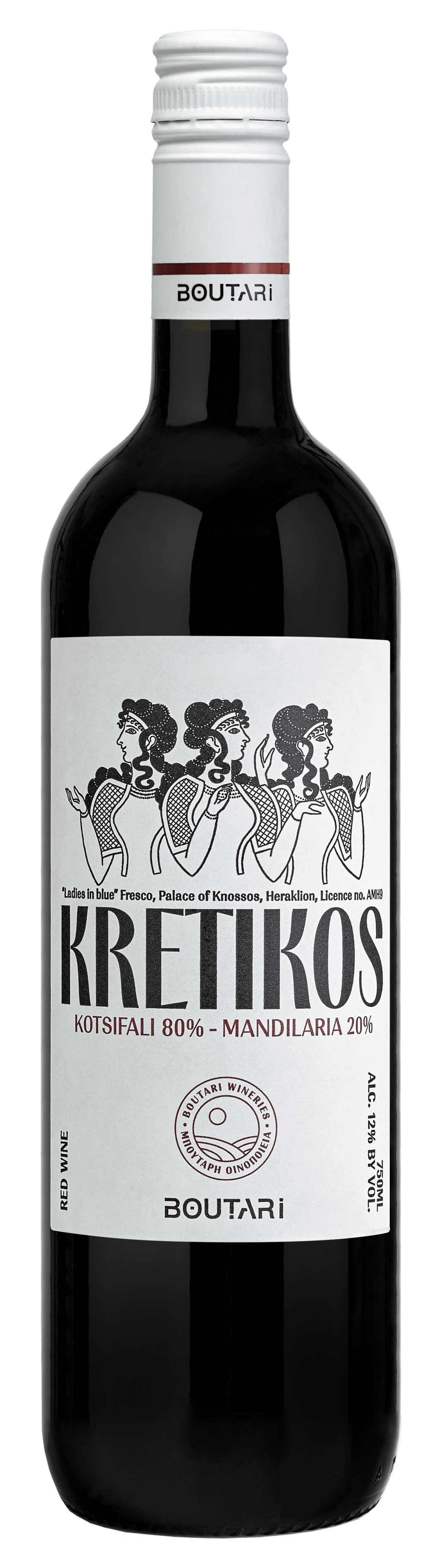 Boutari Kretikos Red 750ml 12pk 12 ABV
