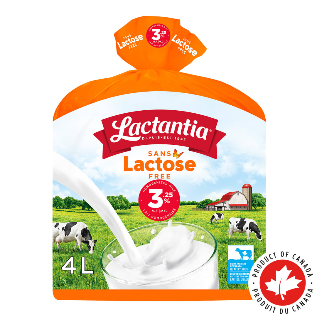 Lactantia Lactose Free Whole Milk, 3.25%