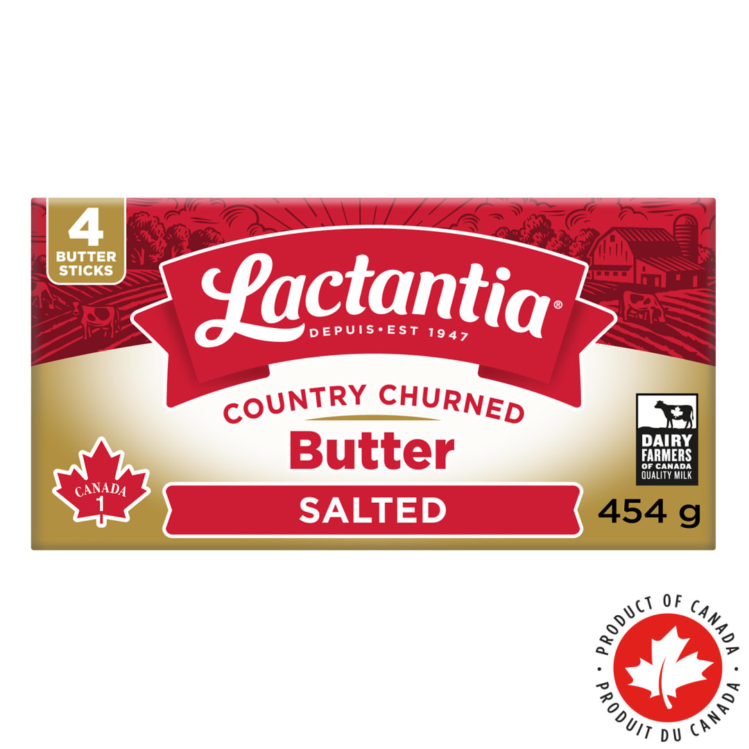 Lactantia Salted Butter Sticks, 454g