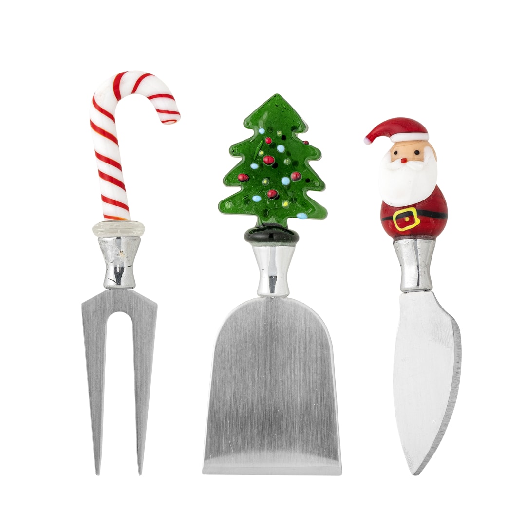 82072956 - Misa Cheese Utensil, Red, Glass STOCK: 300