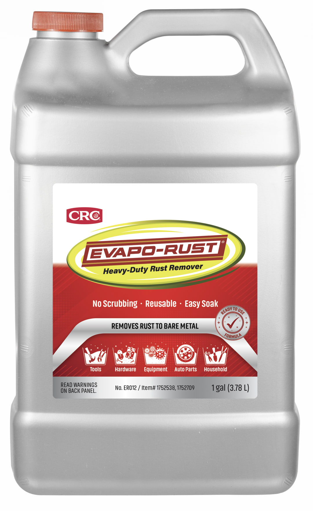 CRC Evapo-Rust Heavy-Duty Rust Remover 1X1GL