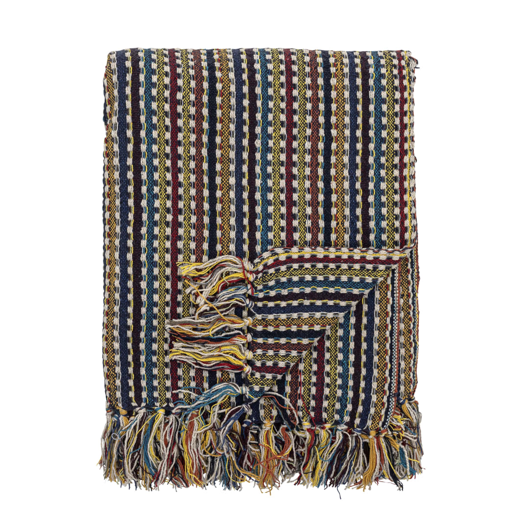 82066430 - Lazzario Throw, Multi, Recycled Cotton STOCK: 300