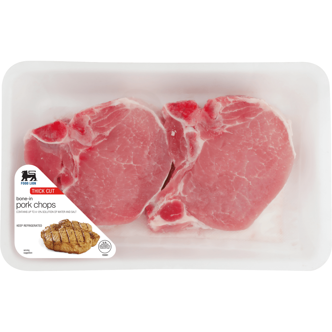 Thick Cut Boneless Pork Loin Center-Cut Chops