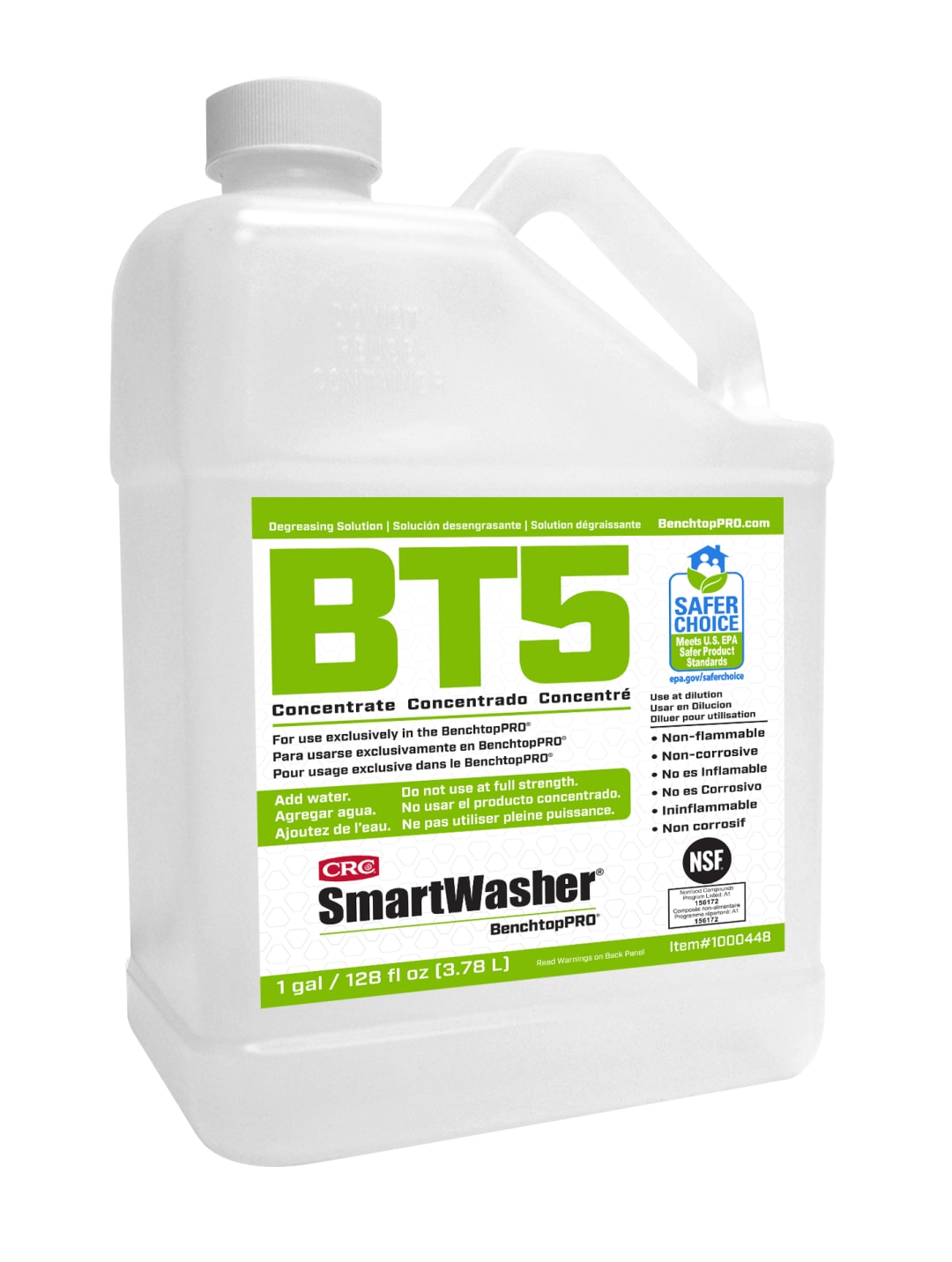 SmartWasher BenchtopPro BT5 Concentrate 1X1GL
