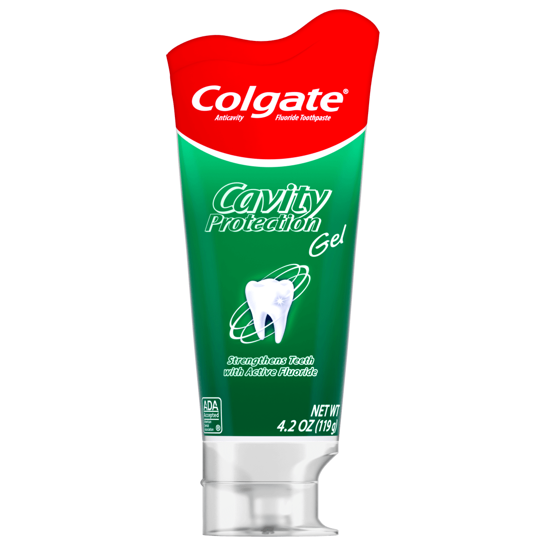 Colgate Maximum Cavity Protection Anticavity Gel Toothpaste, Great Regular Flavor - 4.2 Ounce