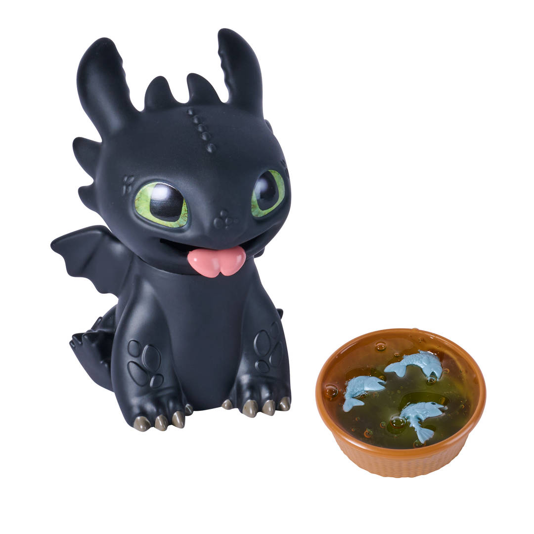 Dreamworks Dragons Fish Feeding Toothless Interactive Dragon Toy