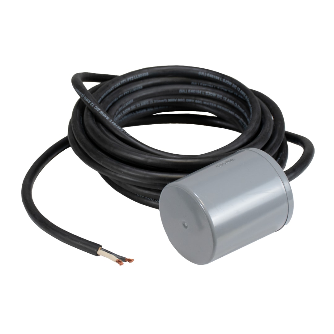 Zoeller 10-0748 25' 20 Amp, 115/230 V Single Piggyback Variable Level Float Switch 115/230V