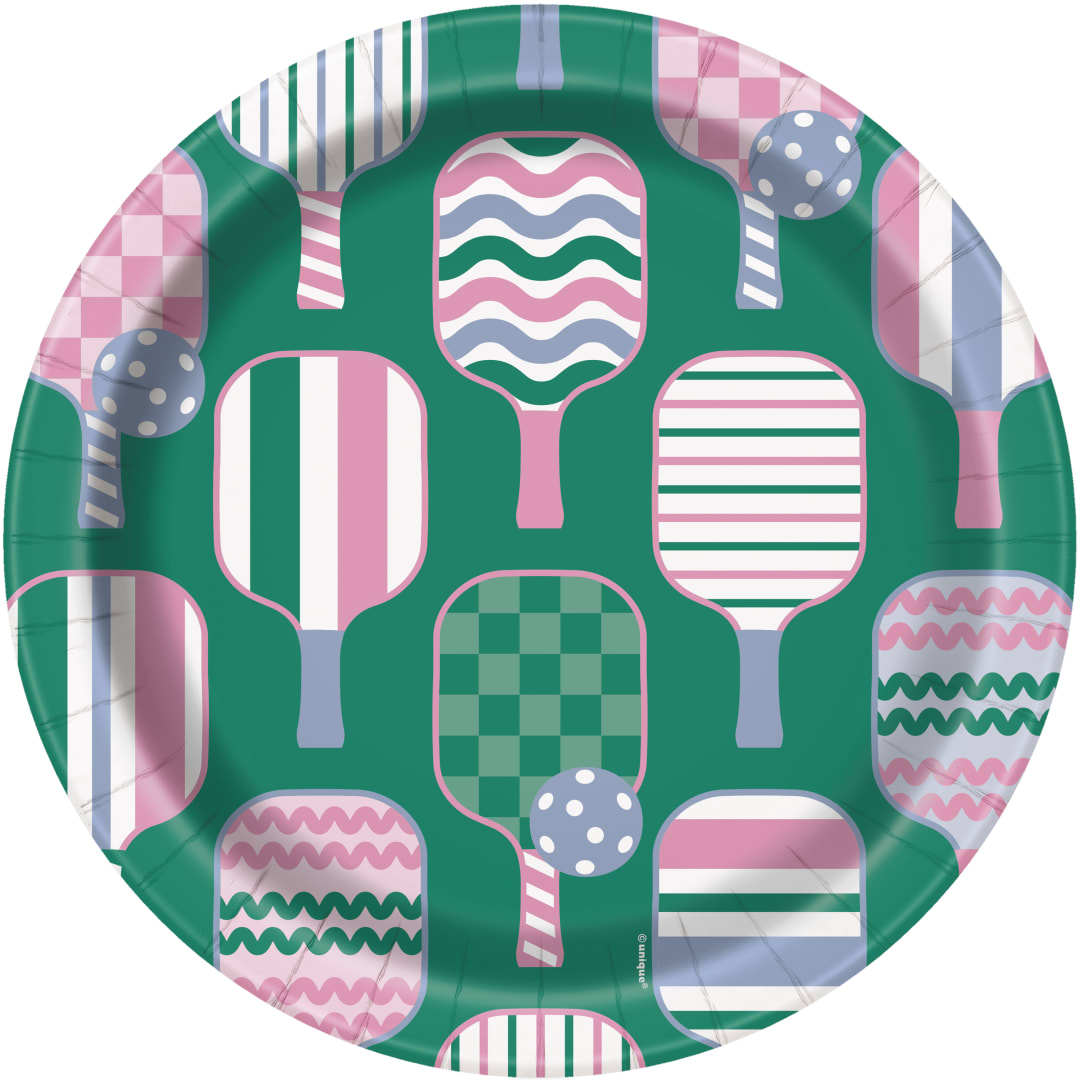 Playful Summer Round 9" Dinner Plates, 8ct