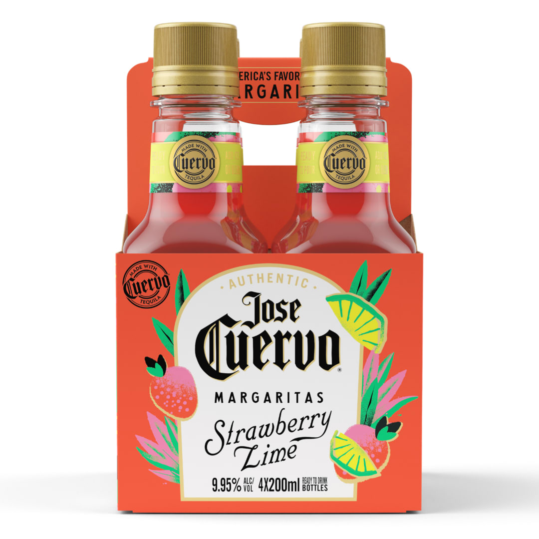 Jose Cuervo Authentic Margarita Strawberry Lime
