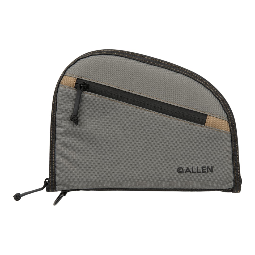 Allen Company Frisco 9-Inch Handgun Case, Gray/Tan