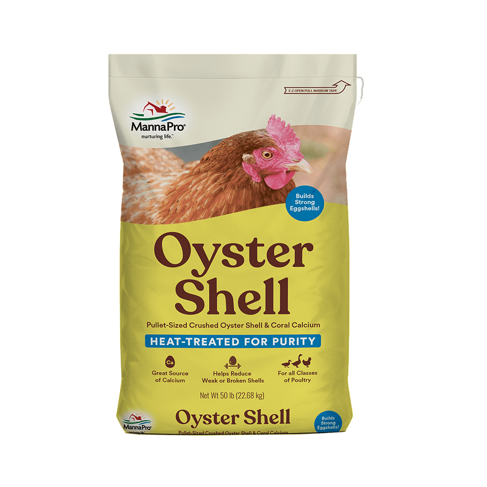 Manna Pro Crushed Oyster Shell, 50 LB