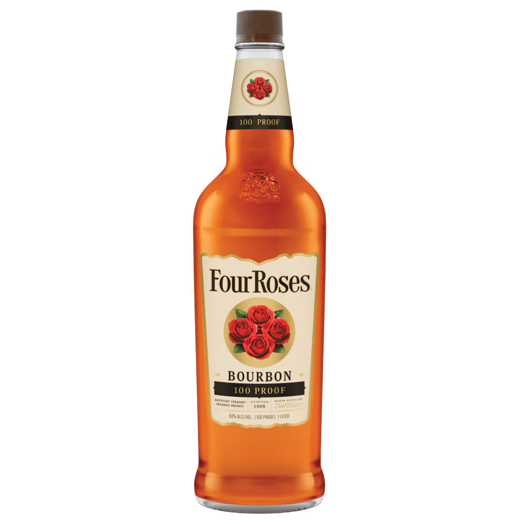 Four Roses Bourbon, 100 Proof, Kentucky, 1L Bottle