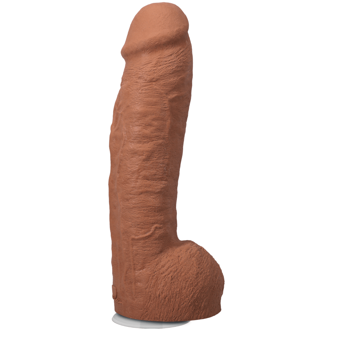 The Realistic Cock - Hung With Removable Vac-U-Lock Suction Cup - ULTRASKYN - 12 Inch (with balls)