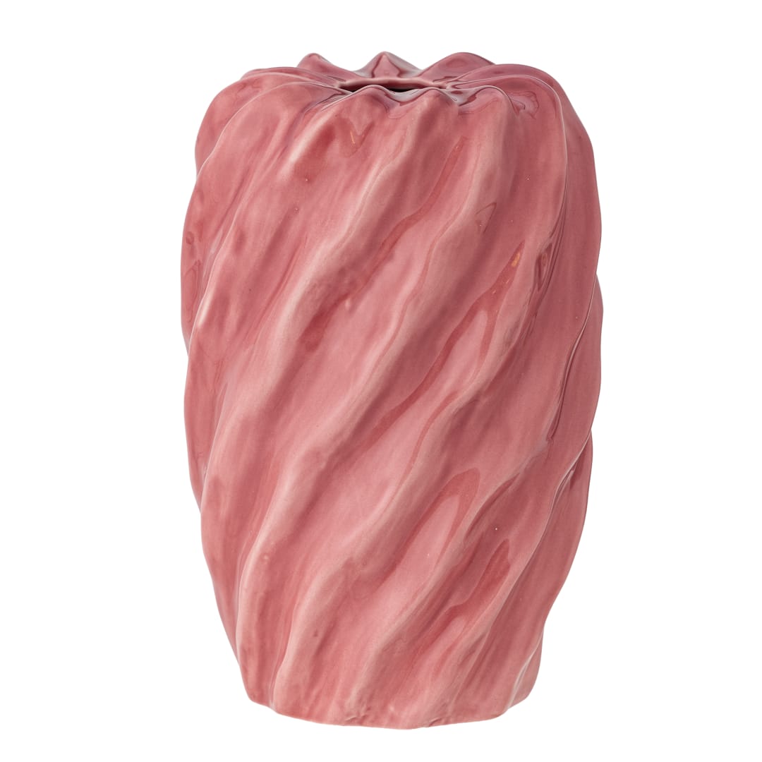 82061039 - Rowena Vase, Rose, Stoneware STOCK: 79