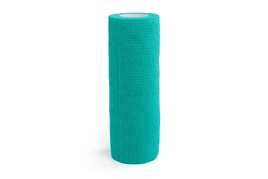 KRUUSE Cohesive Flex Bandage, Green