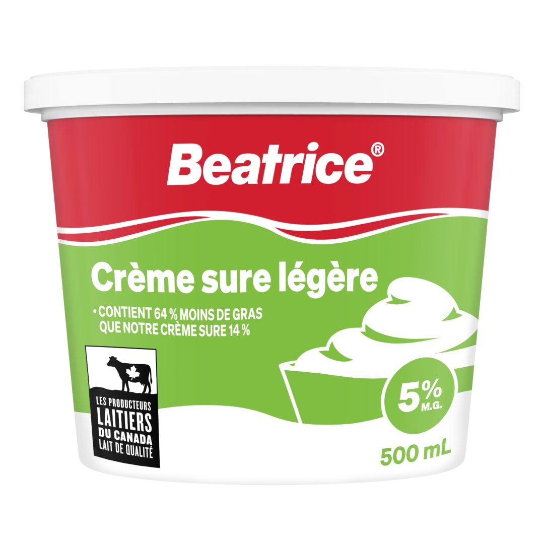 Beatrice 5% Light Sour Cream, 500 ml