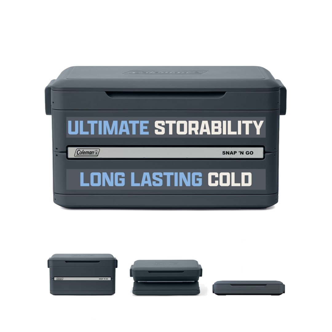 Coleman® Snap 'N Go 45-Quart Collapsible Hard Cooler
