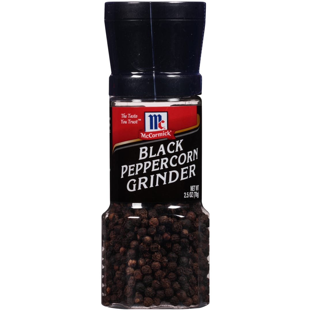 McCormick® Black Peppercorn Grinder, 2.5 oz