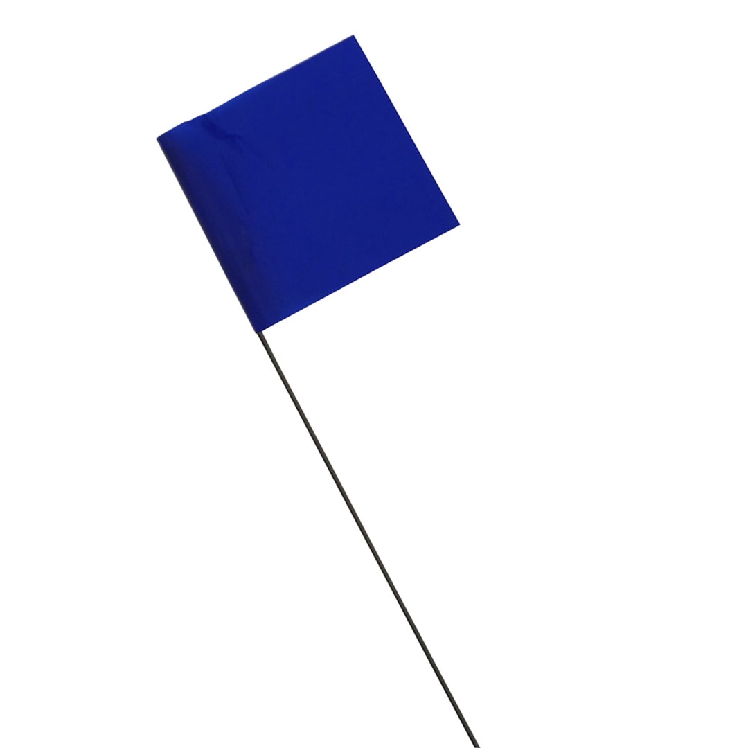 FLAGS 3.2 mil PVC Flag on 21" Wire