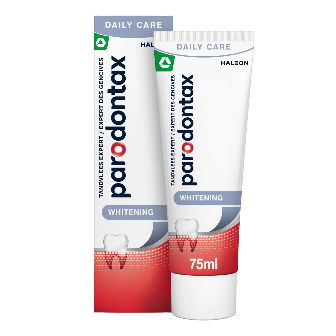 parodontax Whitening tandpasta bij bloedend tandvlees 75ml