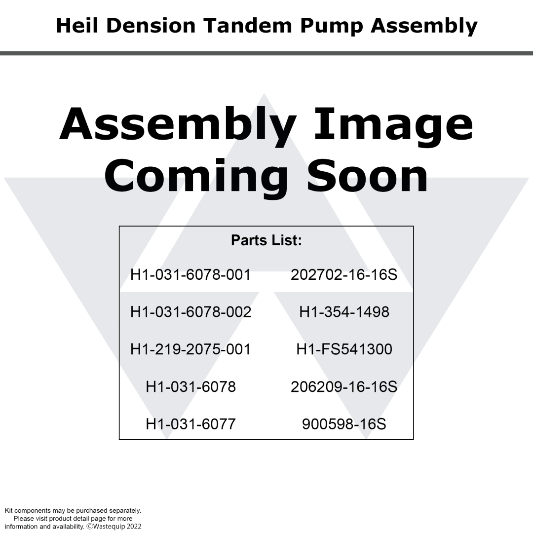 Wastebuilt® Replacement for Heil Pump Denison Tandem RR