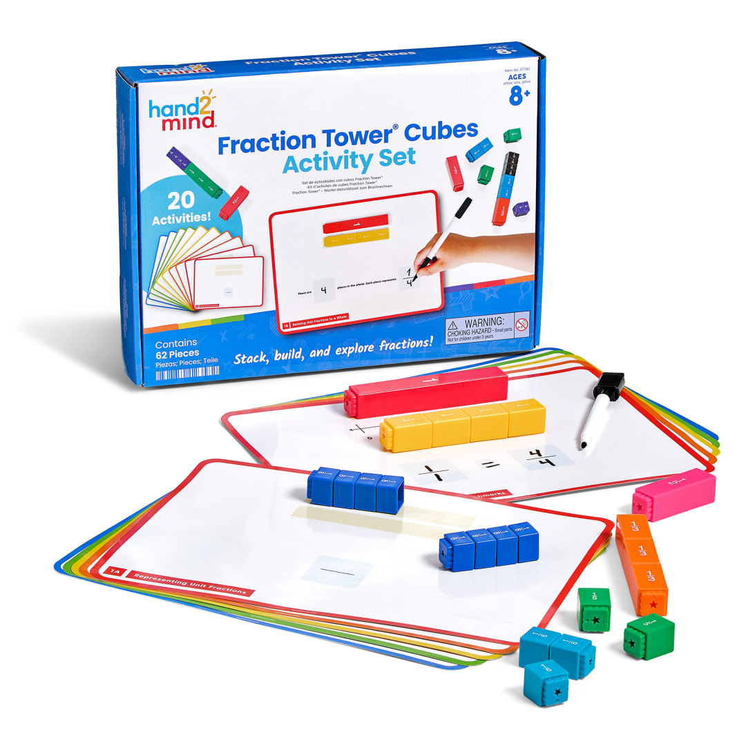 Fraction Tower® Cubes Activity Set