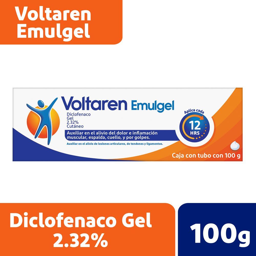 Voltaren Emulgel 12 Horas 2.32% 100g
