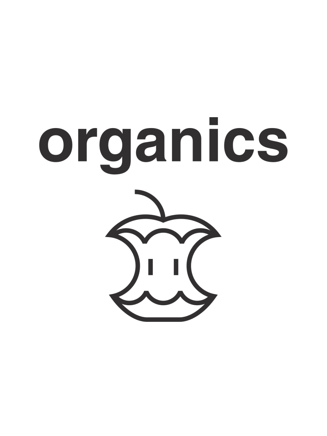  VANTAGE - Label - Organics - Black