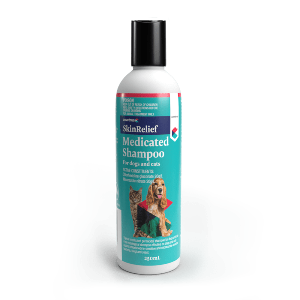 Covetrus SkinRelief Medicated Shampoo, 250mL