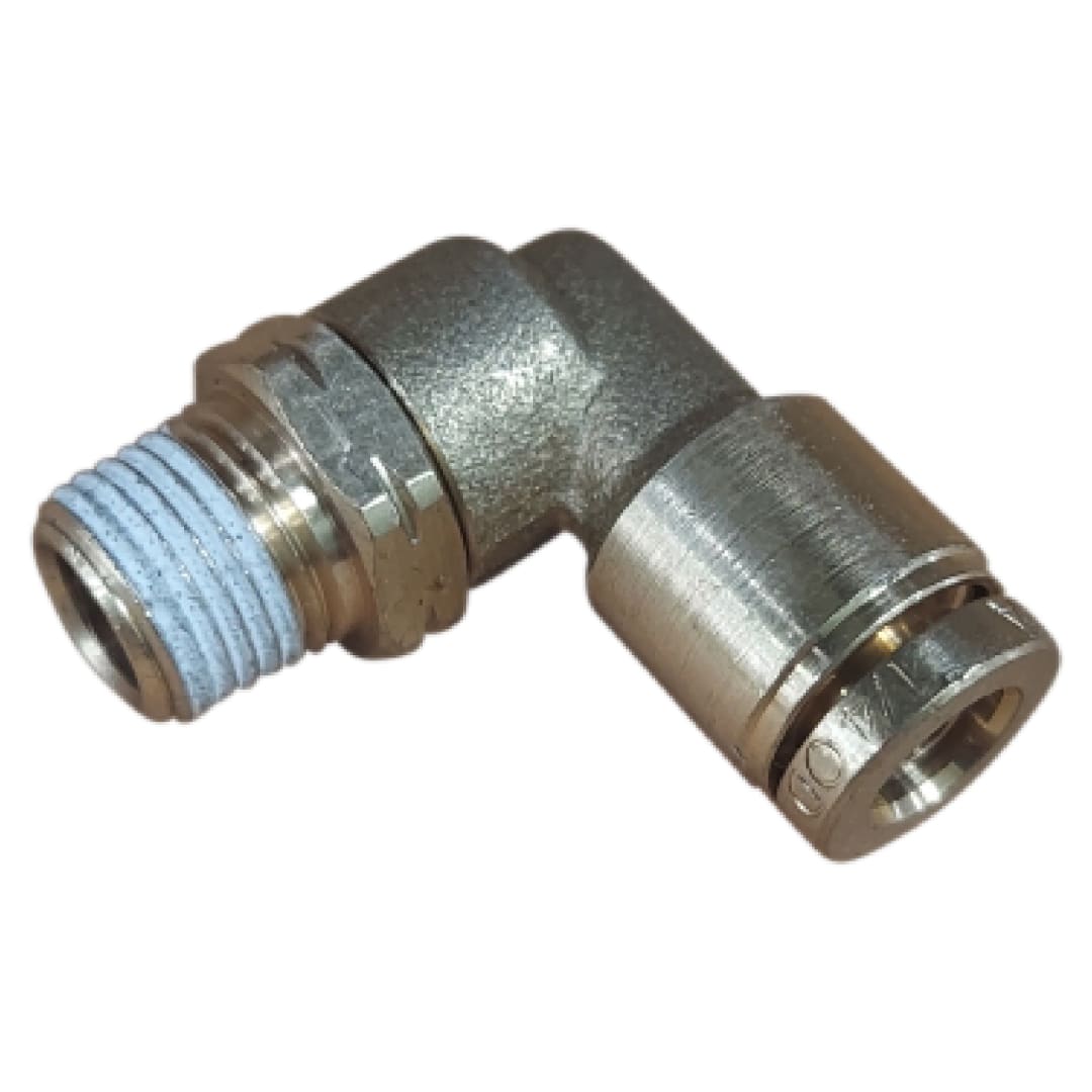 Wastebuilt® Replacement for Curbtender Push to Connect 1/4 X 1/8MPT 90 Swivel