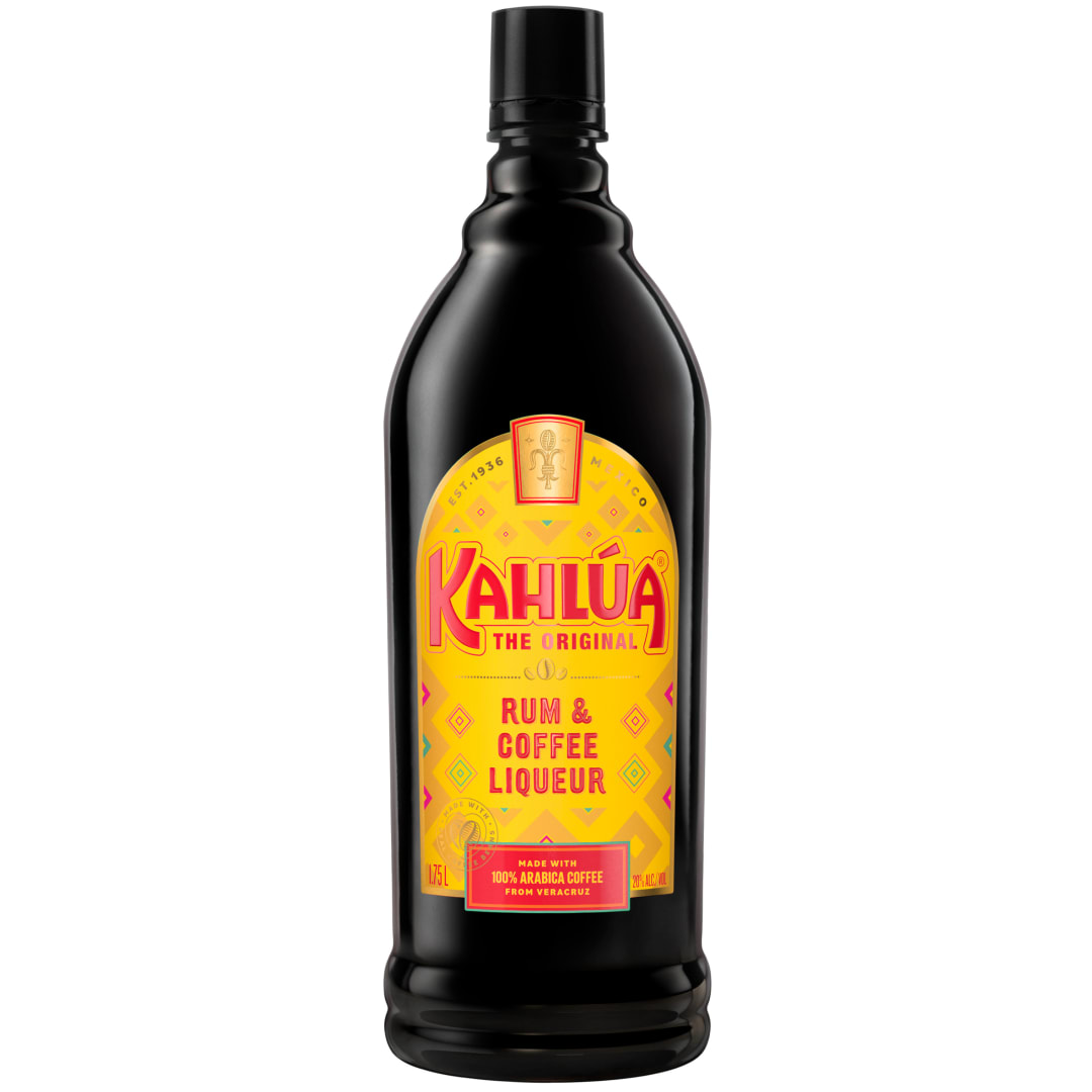 Kahlua Original Rum and Coffee Liqueur, 1.75 L Bottle, 40 Proof