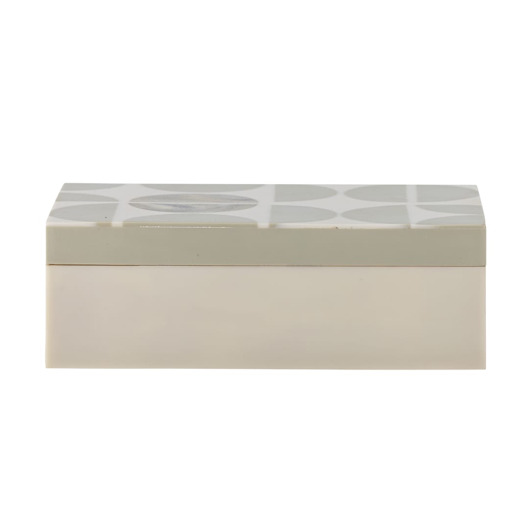 82068270 - Kabela Box w/Lid, Grey, Resin STOCK: 105