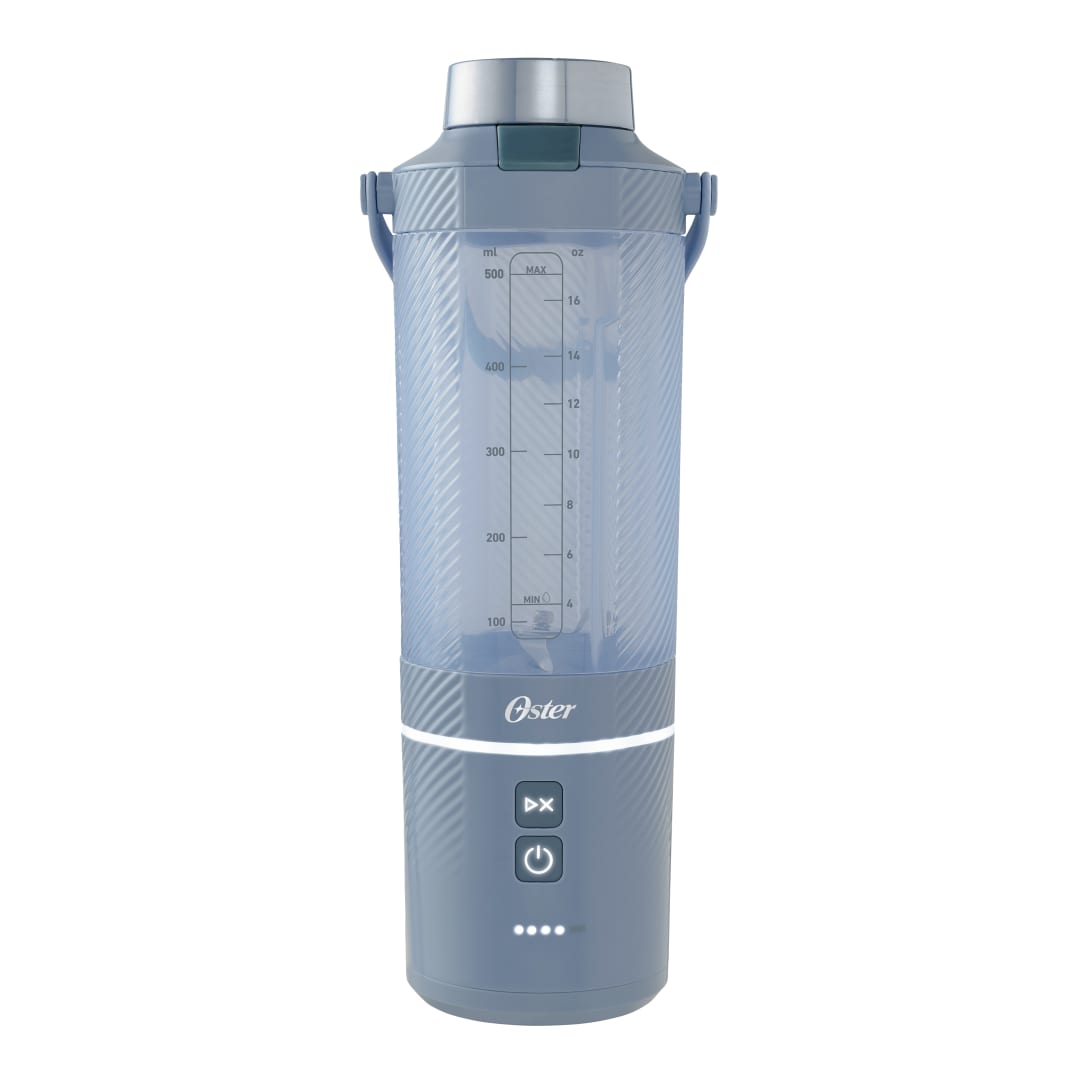 Oster GoMAX Portable Blender, Smoothie Blender, Personal Blender, Morning Haze Blue