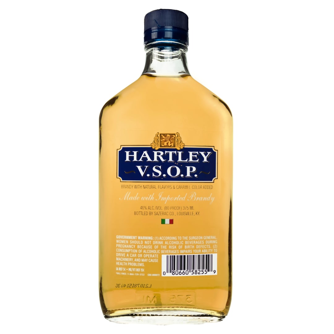 Hartley V.S.O.P. Brandy 375ml 80 Proof