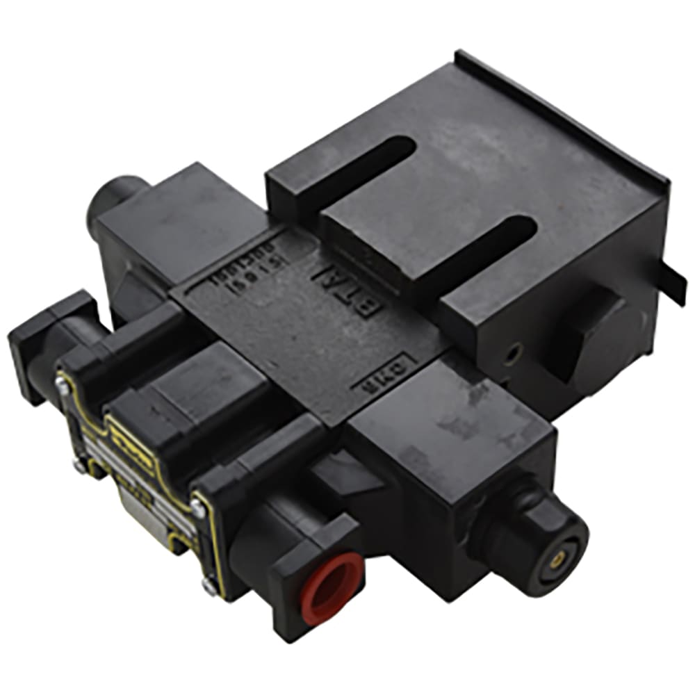 Galbreath™ Valve, A&amp;B P/T Block, 3 Position, 4-Way