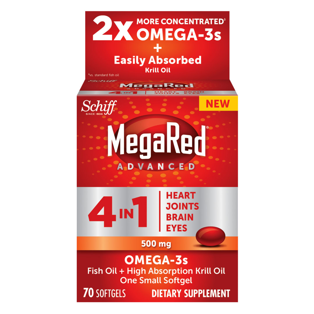 MEGARED® Advanced 4in1 2x Concentrated Omega - 500mg 12/70 ct.