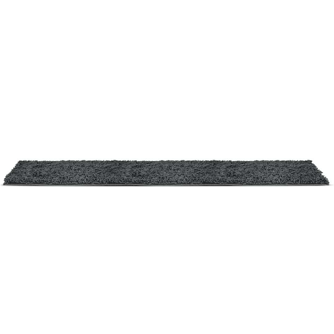 FurHaven Ultra Absorbent Dog Door Mat, Muddy Paws Chenille Rug, Runner, Charcoal Gray