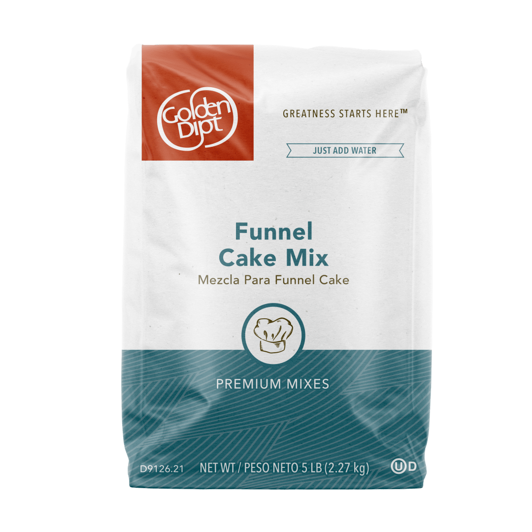 Golden Dipt Funnel Cake Mix, 6 x 5 lb