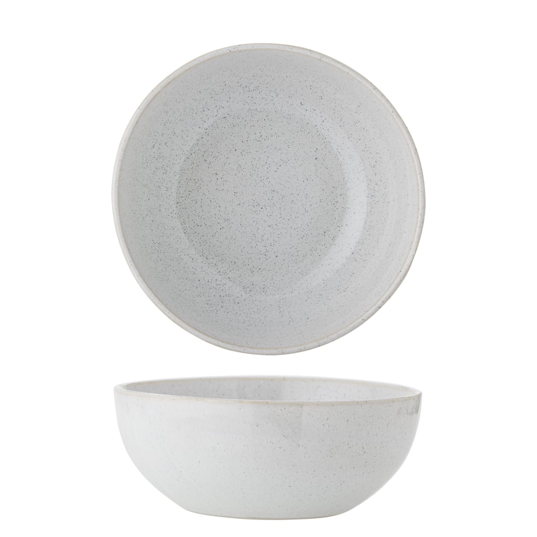 82072011 - Addison Bowl, White, Stoneware STOCK: 300
