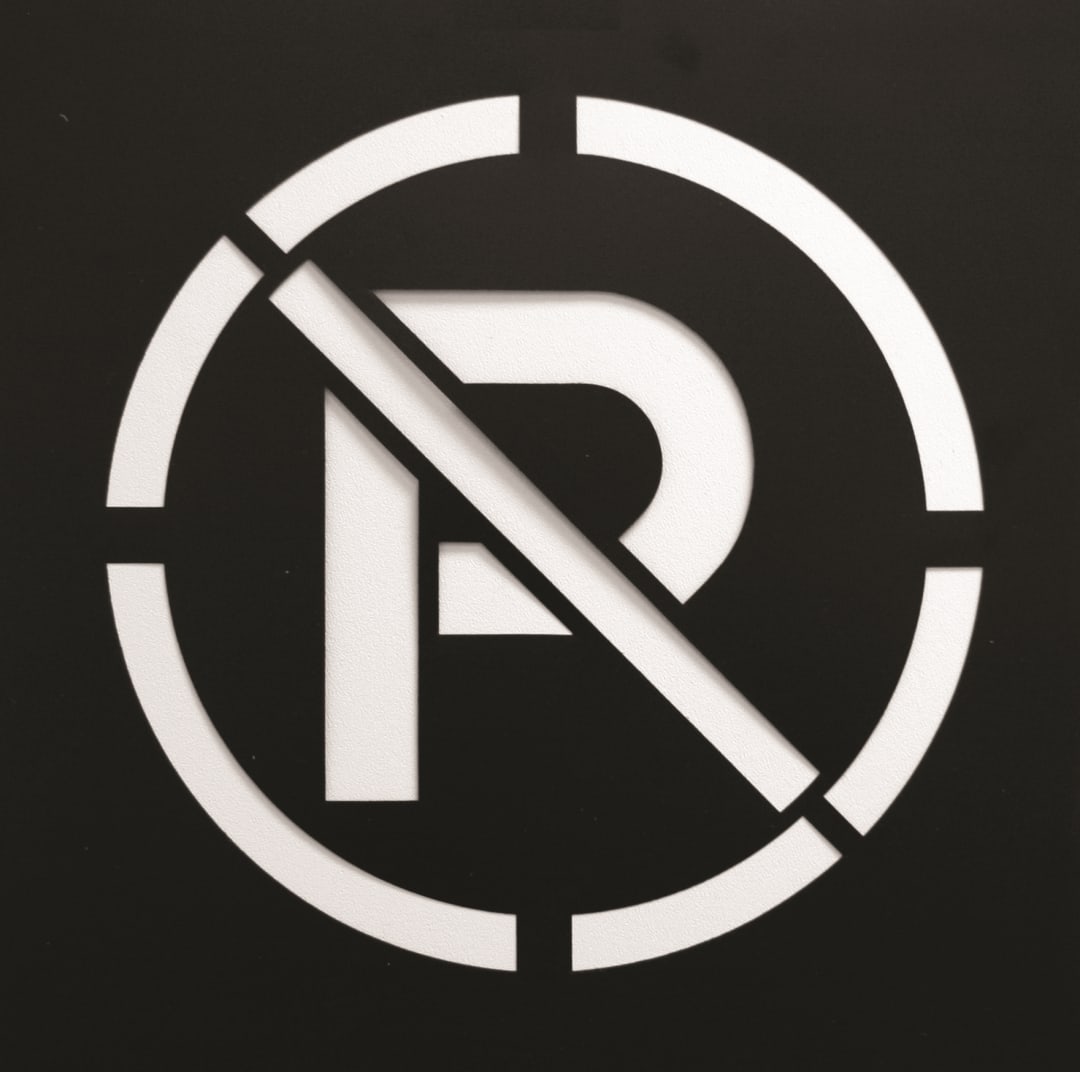 Stencil-(No Parking Symbol) 15-1/2" Diameter PVC