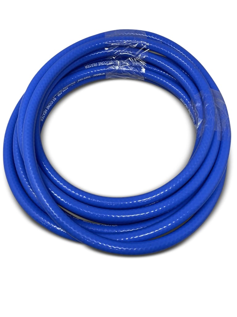 3/8" Inner Diameter Blue Silicone Heater Hose