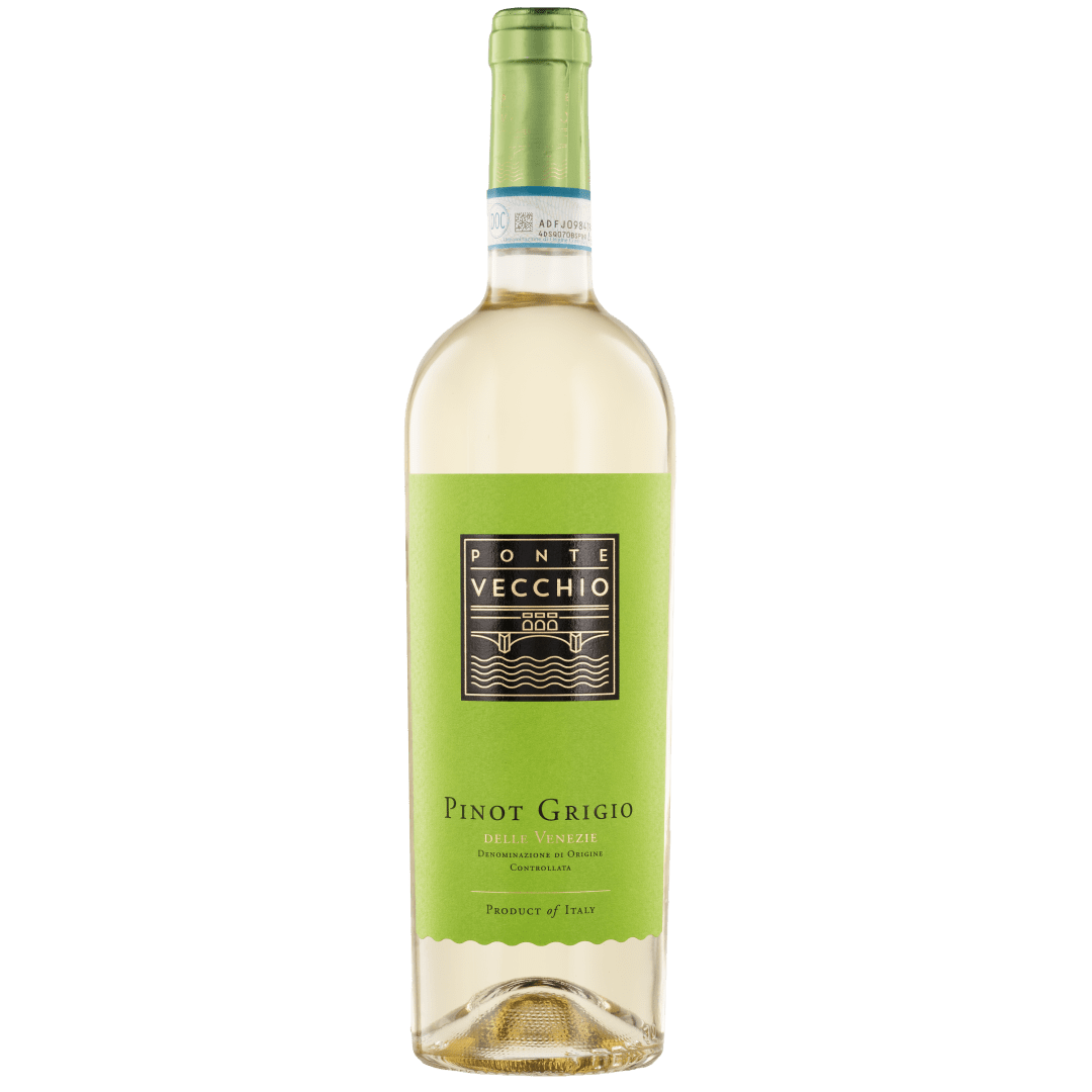 Ponte Vecchio Pinot Grigio DOC Italian White Wine 750 ml