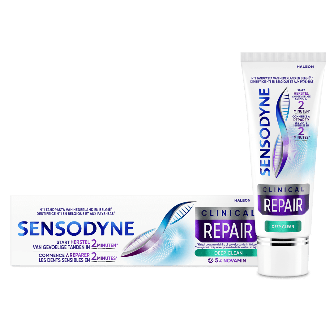 Sensodyne Clinical Repair Deep Clean Dentifrice 75ml