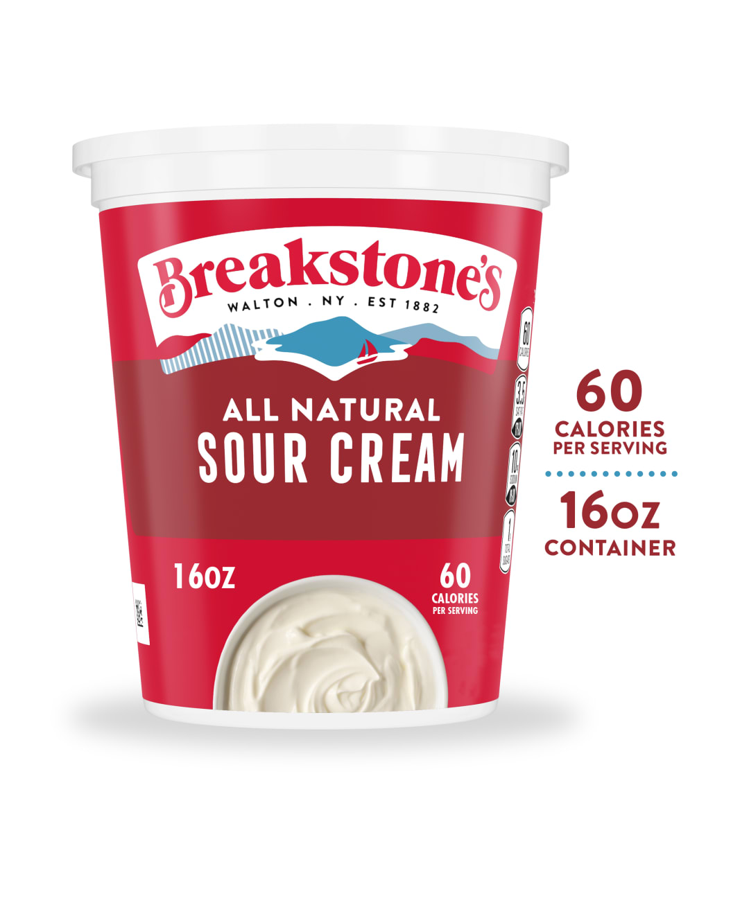 Breakstone's All Natural Sour Cream, 16 oz Tub