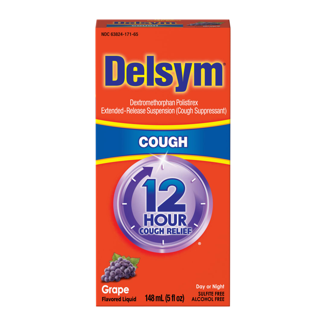DELSYM® Adult Liquid - Grape 12/5 oz.