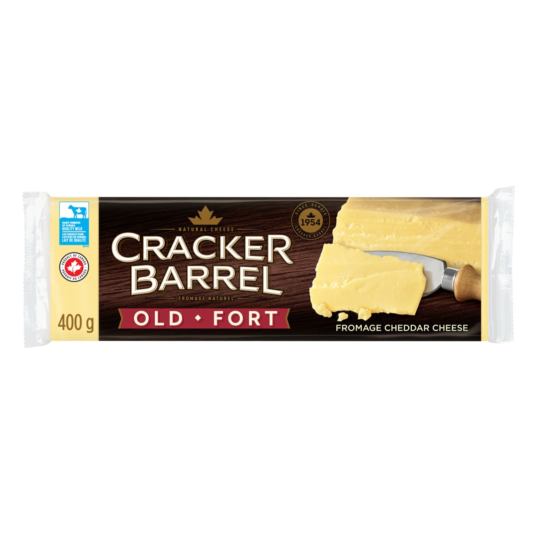 Cracker Barrel Old White Cheddar Cheese, 400g